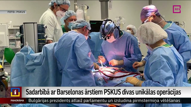 Sadarbībā ar Barselonas ārstiem PSKUS divas unikālas operācijas