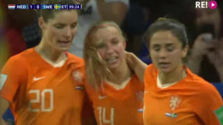 Pusfināls. Nīderlande - Zviedrija. 1 : 0