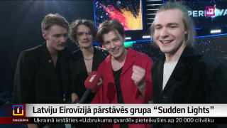 Latviju Eirovīzijā pārstāvēs grupa “Sudden Lights”