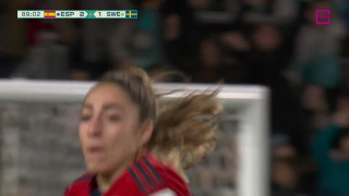 2023. gada FIFA Pasaules kauss futbolā sievietēm. Pusfināls. Spānija - Zviedrija. 2 : 1