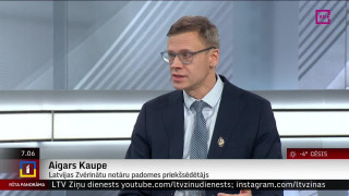 Intervija ar Latvijas Zvērinātu notāru padomes priekšsēdētāju Aigaru Kaupi
