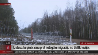 Lietuva turpinās cīņu pret nelegālo migrāciju no Baltkrievijas
