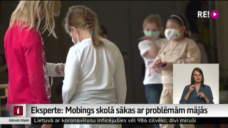 Eksperte: Mobings skolā sākas ar problēmām mājās