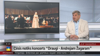 Cēsīs notiks koncerts "Draugi - Andrejam Žagaram"