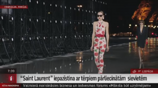 "Saint Laurent" iepazīstina ar tērpiem pārliecinātām  sievietēm