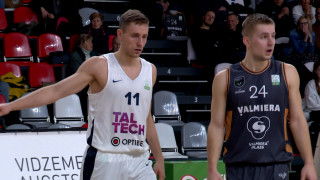 Latvijas - Igaunijas basketbola līga. "Valmiera GLASS VIA" - "TalTech/OPTIBET"