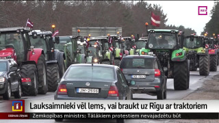 Lauksaimnieki vēl lems, vai braukt uz Rīgu ar traktoriem