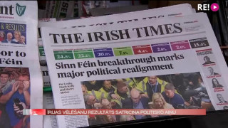 Īrijas vēlēšanu rezultāts satricina politisko ainu