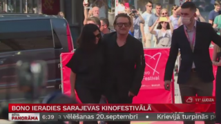 Bono ieradies Sarajevas kinofestivālā