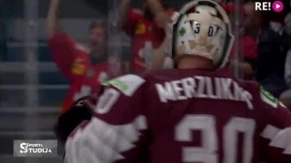 Latvijas hokeja izlases pirmās trīs dienas Bratislavā