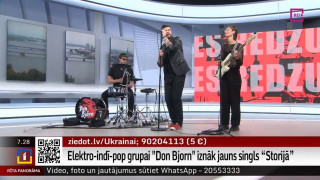 Elektro-indī-pop grupai "Don Bjorn" iznāk jauns singls "Storijā"