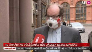 RD ārkārtas vēlēšanās būs jāvelk sejas maskas