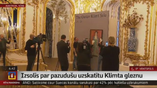 Izsolīs par pazudušu uzskatītu Klimta gleznu