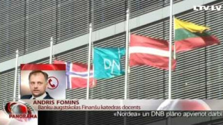 "Nordea" un DNB banka apvienosies. Telefonintervija ar Andri Fominu