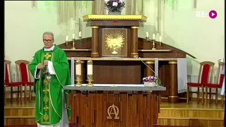 Dievkalpojums no Valmieras katoļu baznīcas