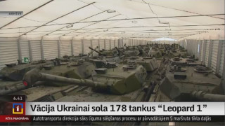 Vācija Ukrainai sola 178 tankus "Leopard 1"