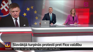 Slovākijā turpinās protesti pret Fico valdību