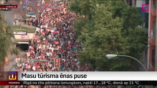 Dienvideiropā šovasar skaļi iedzīvotāju protesti pret masu tūrismu