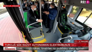 Turcijā sāk ražot autonomos elektrobusus
