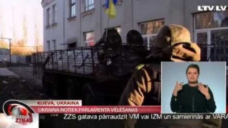 Ukrainā notiek parlamenta vēlēšanas