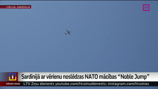 Sardīnijā ar vērienu noslēdzas NATO mācības "Noble Jump"