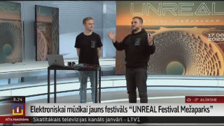 Elektroniskai mūzikai jauns festivāls "UNREAL Festival Mežaparks"