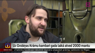 Uz Grobiņas Krāmu kambari gada laikā atved 2000 mantu