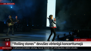 "Rolling stones" devušies vērienīgā koncertturnejā