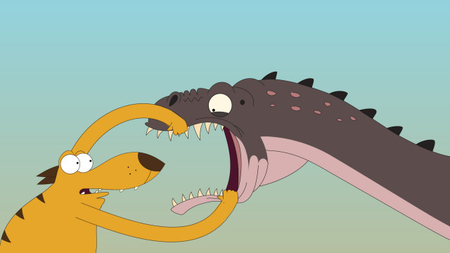 «Ralfs un dinozauri». Animācijas seriāls. 1. sērija