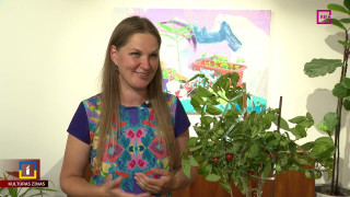 Kristīnes Kutepovas augu portreti izstādē "Dārznieka gēns"