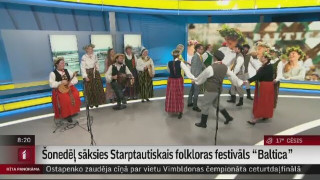 Šonedēļ sāksies Starptautiskais folkloras festivāls “Baltica”