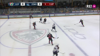 Hokeja čempionāta pusfināla 3.spēle HK "Liepāja" - "Zemgale/LLU" 0:1