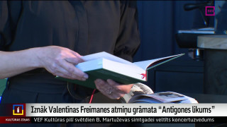 Iznāk Valentīnas Freimanes atmiņu grāmata "Antigones likums"