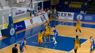 Latvijas - Igaunijas basketbola līgas spēle BK Ventspils - BK Ogre