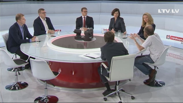 Diskusija par Saeimas vēlēšanu rezultātiem. Partija fokusā