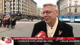 Latvija svin 96. dzimšanas dienu
