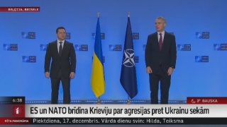 ES un NATO brīdina Krieviju par agresijas pret Ukrainu sekām