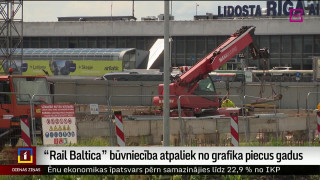 "Rail Baltica" būvniecība atpaliek no grafika piecus gadus