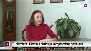 I. Mūrniece: Ukraiņi ar Krieviju kompromisus nepieļaus