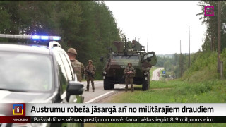 Austrumu robeža jāsargā arī no militārajiem draudiem