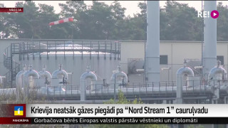Krievija neatsāk gāzes piegādi pa “Nord Stream 1” cauruļvadu