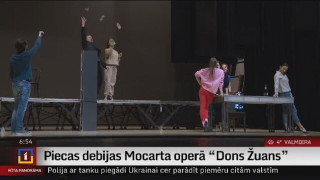 Piecas debijas Mocarta operā "Dons Žuans"