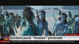 Londonā jaunā  “Avatara” pirmizrāde
