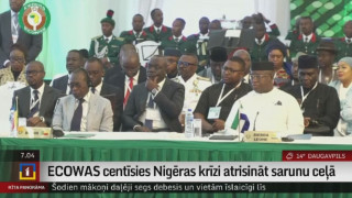 ECOWAS centīsies Nigēras krīzi atrisināt sarunu ceļā