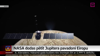 NASA dodas pētīt Jupitera pavadoni Eiropu