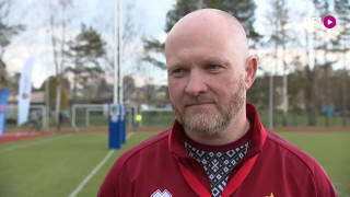 Pirmsspēles intervija ar Latvijas regbija izlases galveno treneri Kristapu Staņu