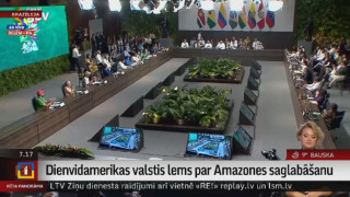 Brazīlijā notiek Amazones lietus mežu saglabāšanai veltīts samits