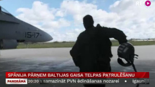 Spānija pārņem Baltijas gaisa telpas patrulēšanu