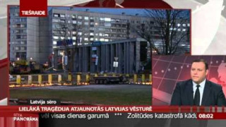 Kozlovskis: Ārvalstu palīdzība nebija vajadzīga; Nebija īsziņu no iegruvumā cietušajiem