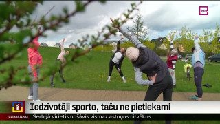 Latvijas iedzīvotāji sporto, taču ne pietiekami